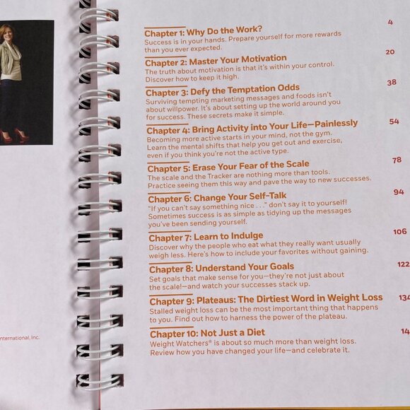 Weight Watchers Points Plus u Fitness Workout Success Handbook Stickers What to - Picture 6 of 10